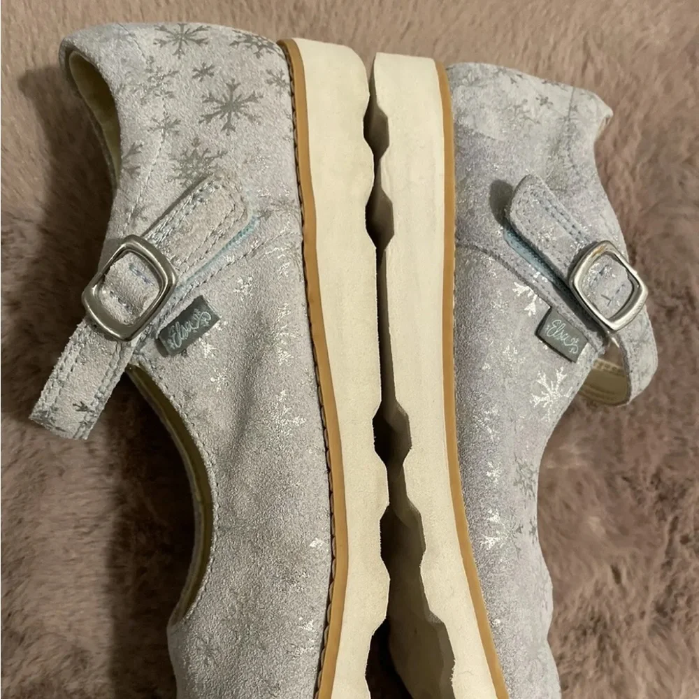 Clarks x Disney Frozen II Children's Crown Frost Buckle Elsa Shoes